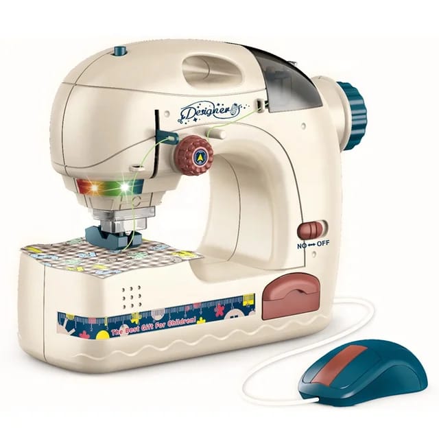 Kids Stitching Machine Mini Stitching Machine For Kids, Cute Sewing Appliance Toy, Mini Elect