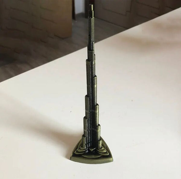 METAL BURJ KHALIFA MODEL