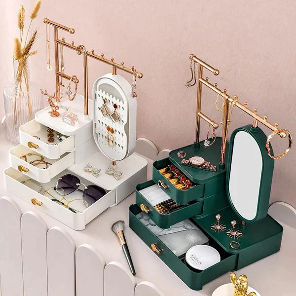 Luxury Vintage Jewelry And Cosmetic Organizer