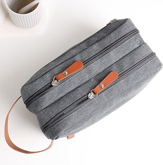 Dual Pocket Travel Toiletry Bag