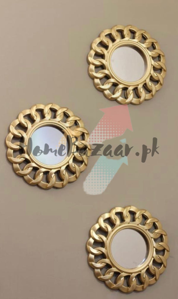 Chained Design 3pc Mirror Set