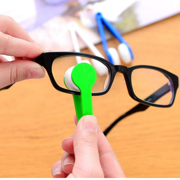 Mini Microfiber Eyewear Cleaning Brush 1Pcs