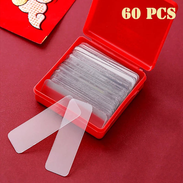 60pcs Reusable Waterproof Double Sided Adhesive Tape