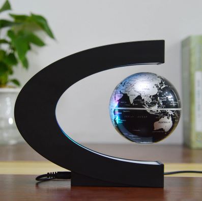 Magnetic Levitating Globe With LED Light