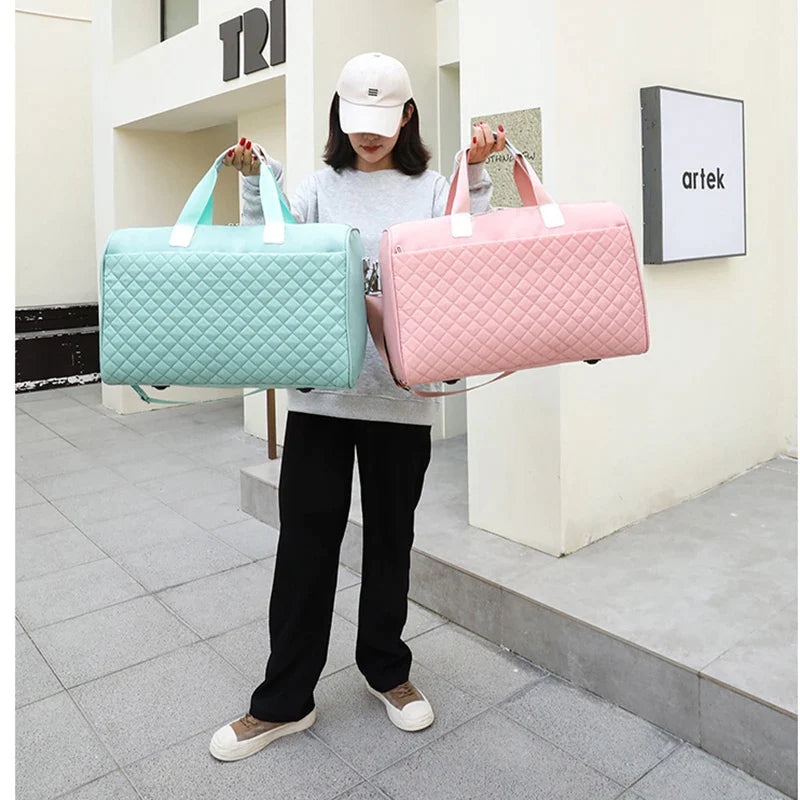 Multipurpose Travel Crossbody Bag, Expandable Foldable Portable Bag