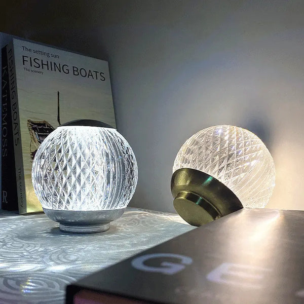 LED spherical table lamp Rechargeable (T)