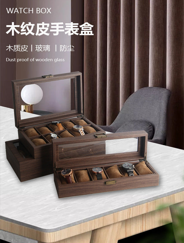 Wooden Luxury Wrist watch Storage box