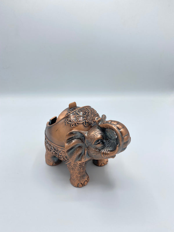 Metallic Elephant Ornament Tray