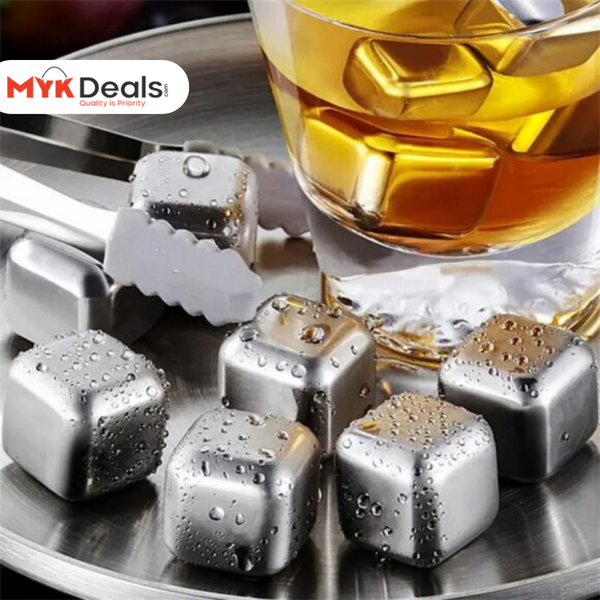 8pc Ice Cubes Set with tong