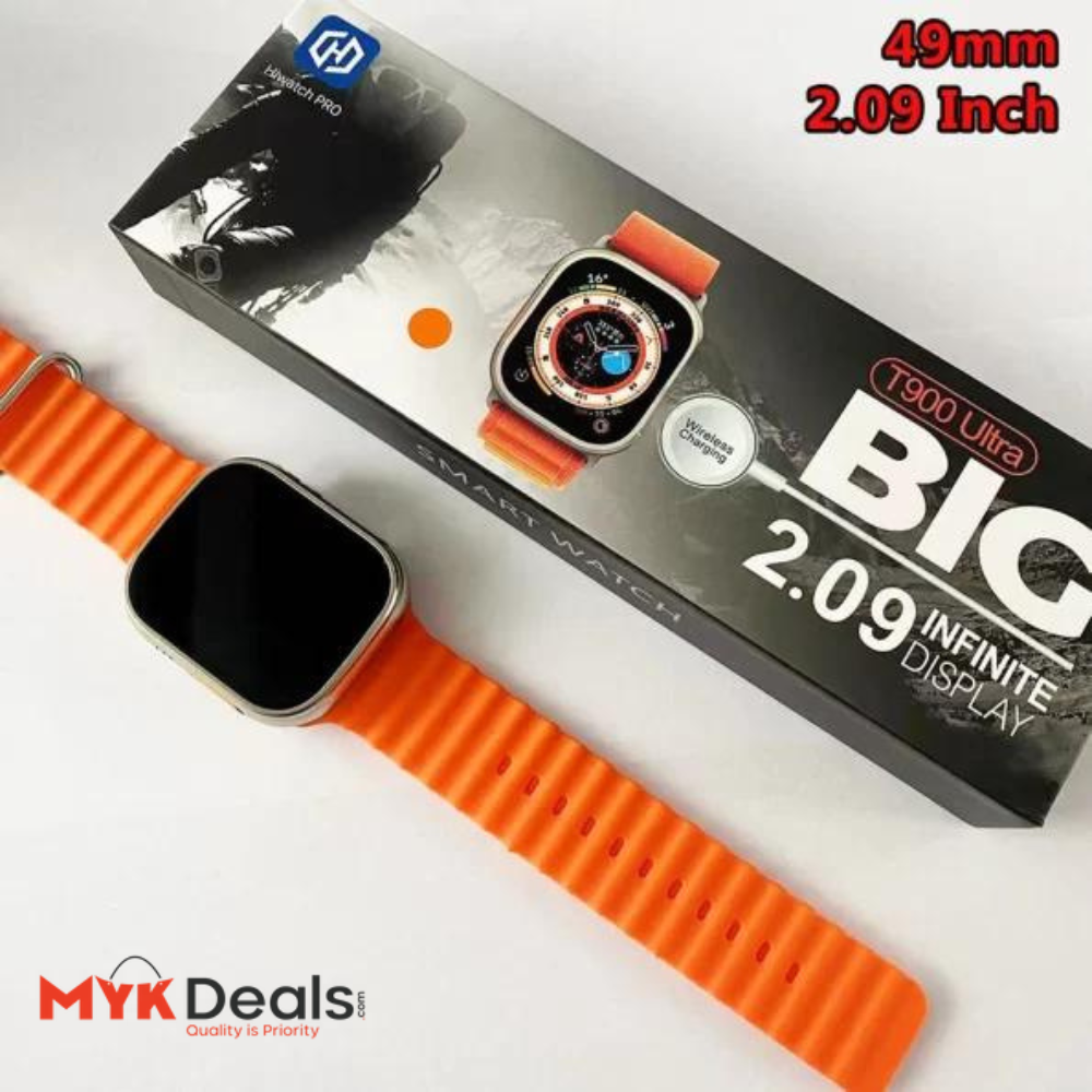 T900 Ultra Bluetooth Calling 49mm Big Screen Series 8 2.09″ Smartwatch