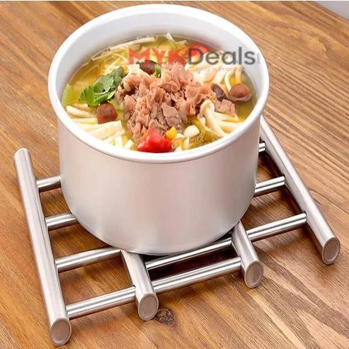 Expandable Hot Pot Rack Stainless Steel