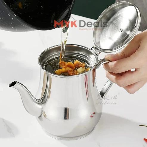 Fryer Oil Filter Jug Stainless Steel