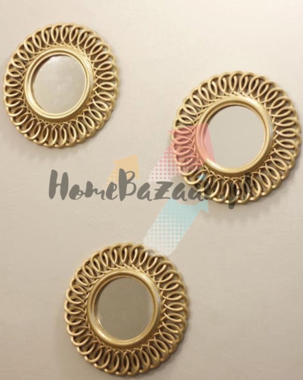 Round Design 3pc Mirror Set