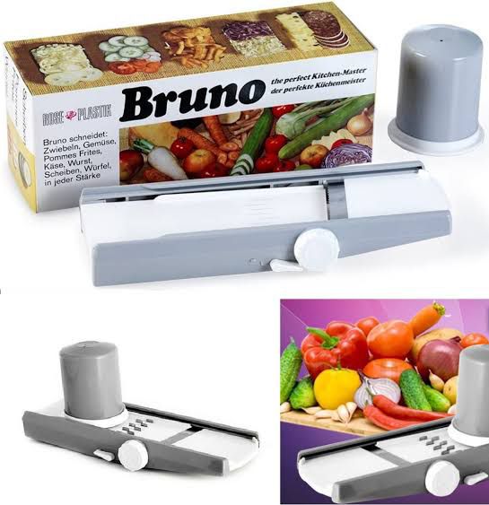Bruno Vegetable & Salad Cutter Potato / Onion Cutter Slicer Kitchen item Simple and Easy Use