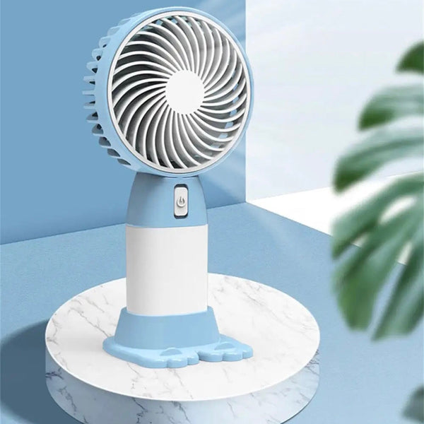 Mini Portable Stand Base Fan, Rechargeable Mute Cooling Appliance Desktop Fan, Mini Handheld Fan, Rechargeable Cooling Mini Fan,  Mini Pocket Cooling Fan, High Wind Power Mini Small Fan, Travel Pocket Handheld Fan