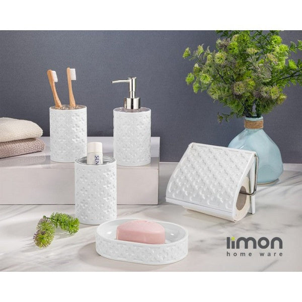 Limon 5 Pcs Acrylic Bath Set